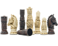 Berkeley Chess Victorian Russet Chessmen
