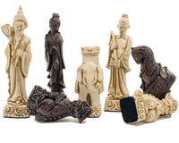 Berkeley Chess Mandarin Russet Chessmen