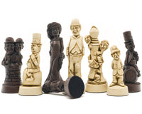 Berkeley Chess Movie Stars Russet Chessmen