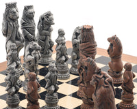 Berkeley Chess Reynard the Fox Metallic Chessmen