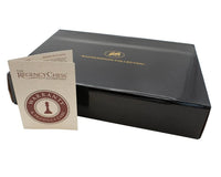 Italfama Folding Leatherette Backgammon Set in Black and Beige