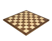 45cm Walnut and Maple Chessboard
