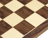 50cm Walnut and Maple Chessboard