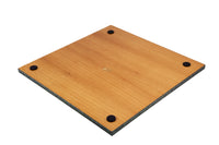 43cm Olive Green Erable and Elm Wood Luxury Chessboard