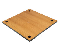 43cm Dark Grey Erable and Elm Wood Luxury Chessboard