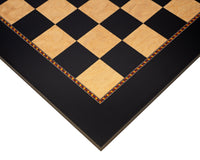 The Queen's Gambit Black Dyed Poplar and Ash Root Chessboard