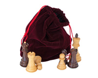 Red Drawstring Chess Piece Bag
