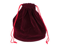 Red Drawstring Chess Piece Bag