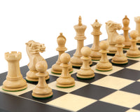 Highgrove Series Ebonised Staunton Chess Pieces - 7.6cm