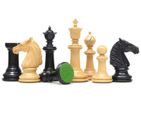 Bath Series Classic Staunton Ebony Chess Pieces - 10.8cm
