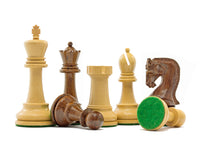Leningrad Series Acacia Chess Pieces - 10.2cm