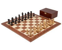 Down Head Black Grand Championship Chess Set