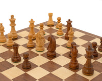 Down Head Knight Academy Large Chess Set