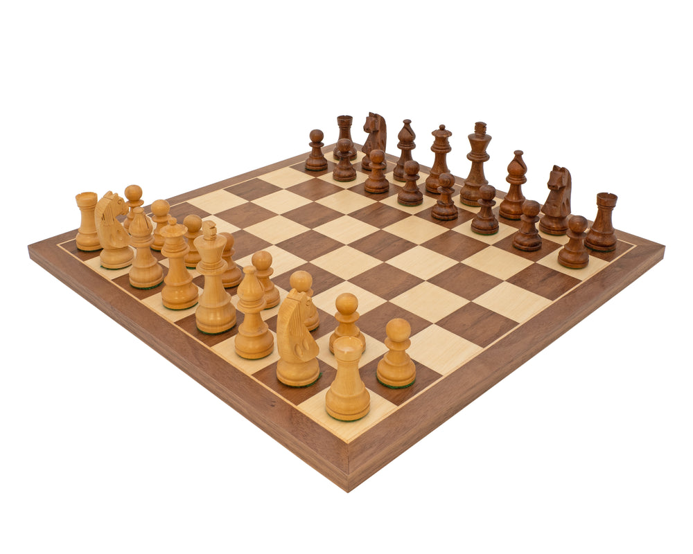 Down Head Knight Academy Large Chess Set