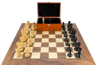 Parthenon Grand Ebony and Walnut Chess Set