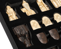 The Isle Of Lewis Tiger Ebony Chess Set