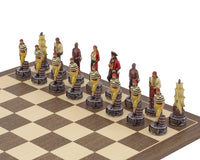 The Pirates Vs Navy Hand-Painted Themed Chess Set by Italfama