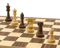The Leningrad Acacia and Walnut Chess Set