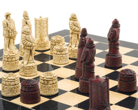 The Berkeley Chess English Black Cardinal Grand Chess Set