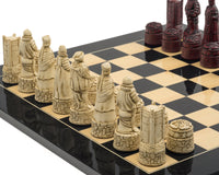 The Berkeley Chess English Black Cardinal Grand Chess Set