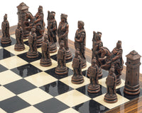 The Berkeley Chess Roman Metal & Palisander Chess Set