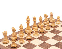 Classic Staunton Acacia and Maple Chess Set