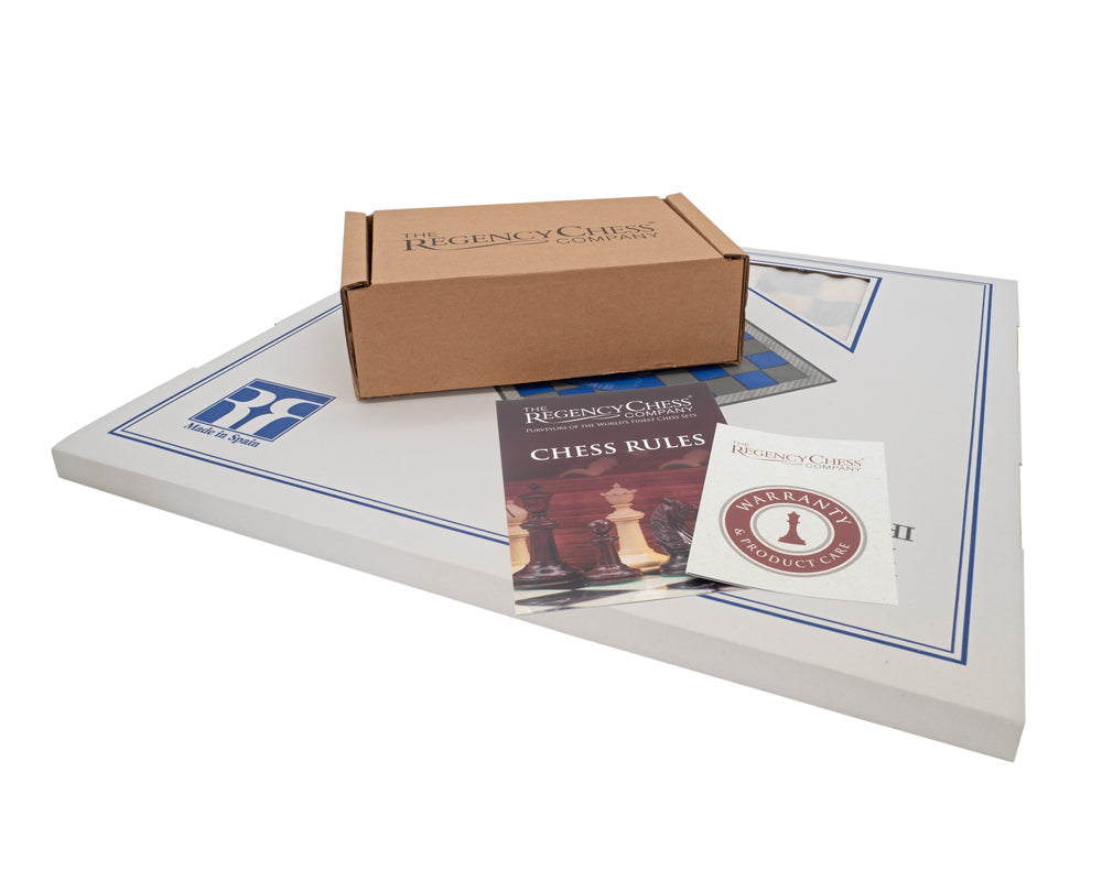 The 1849 Reproduction Ebony and Walnut Luxury Chess Set