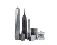 Skyline Premium Metal Chess Pieces - New York Edition