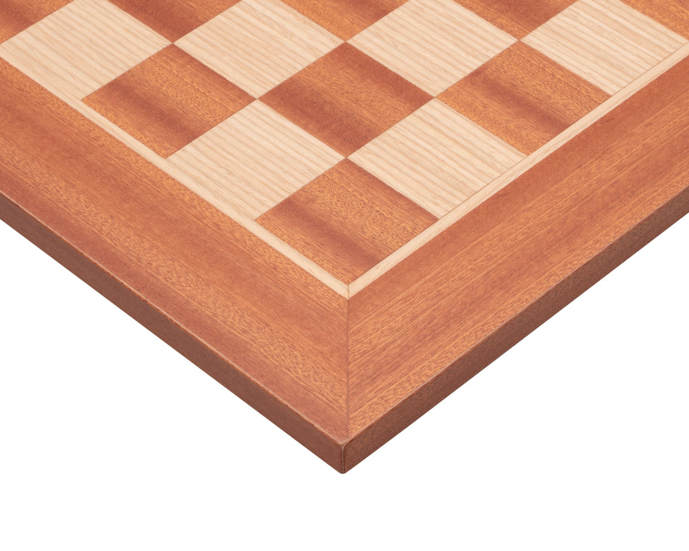 40cm Manopoulos Mahogany Chessboard